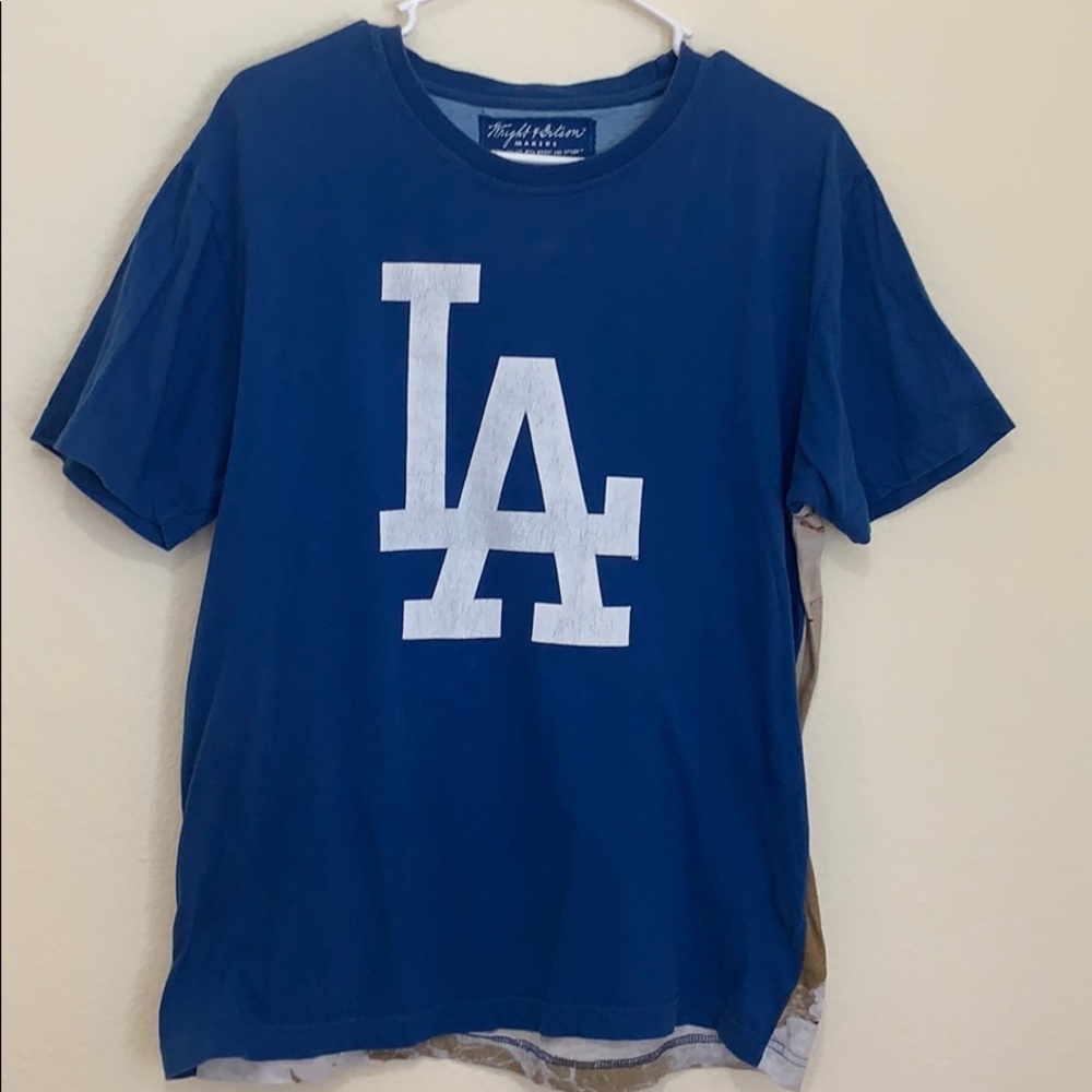 Wright & Ditson LA Dodger T Shirt, Size Medium